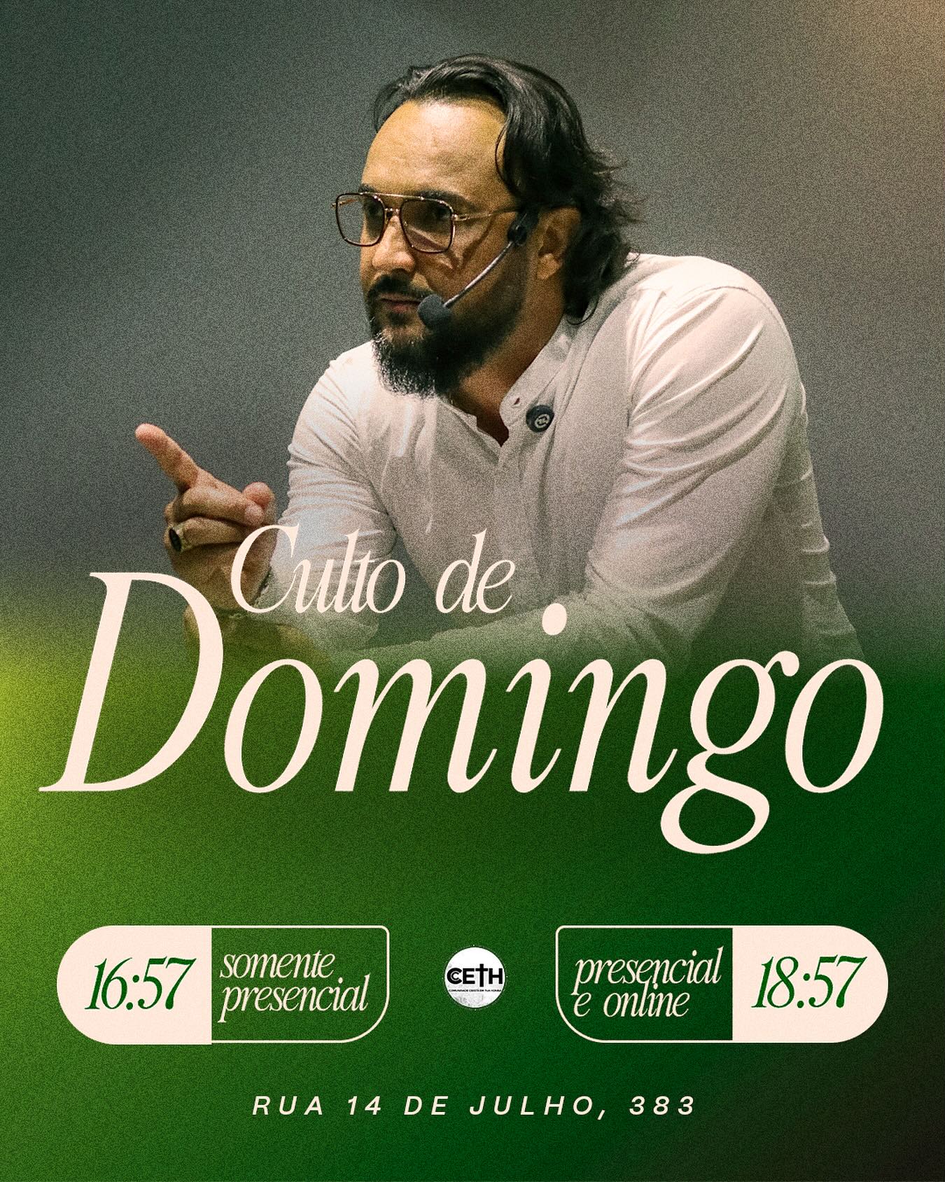 Culto de Domingo - CCETH